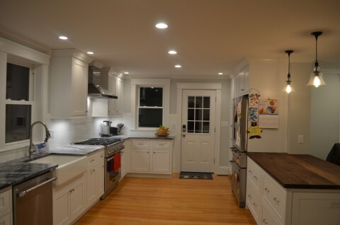 kitchen lighting electrician in conwy